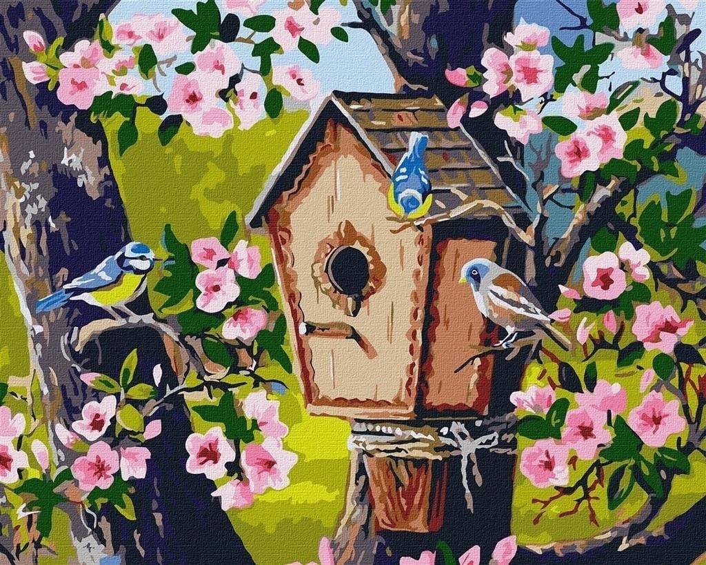 Painting by numbers - Housewarming party