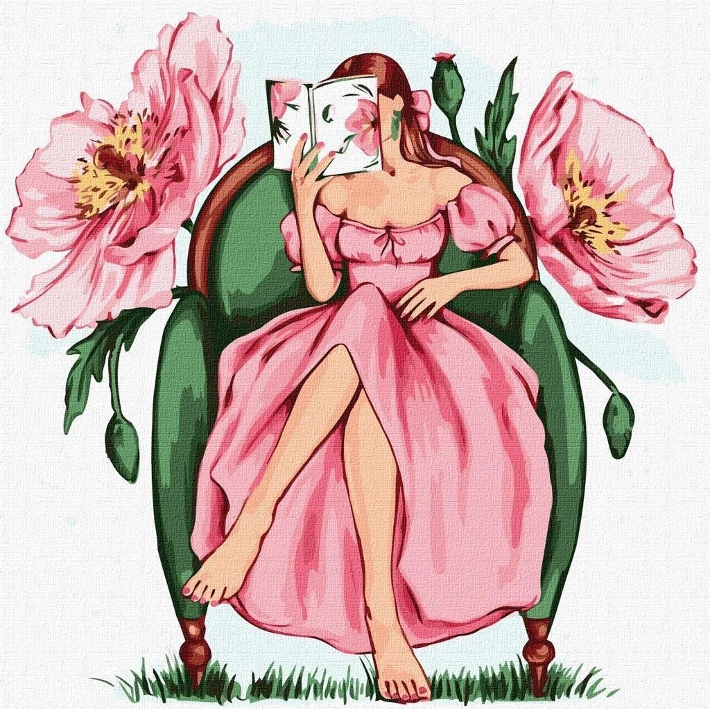 Painting by numbers - Floral harmony