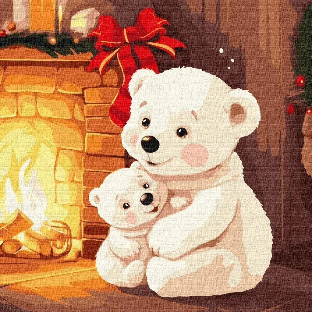 Painting by numbers - Home warmth