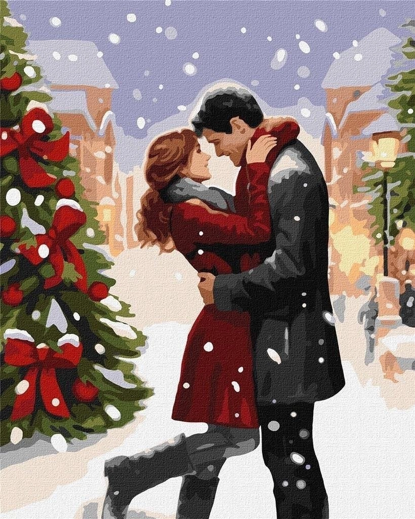 Painting by numbers - Winter romance