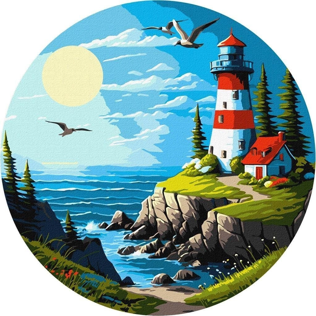 Painting by numbers - Breathtaking 39cm