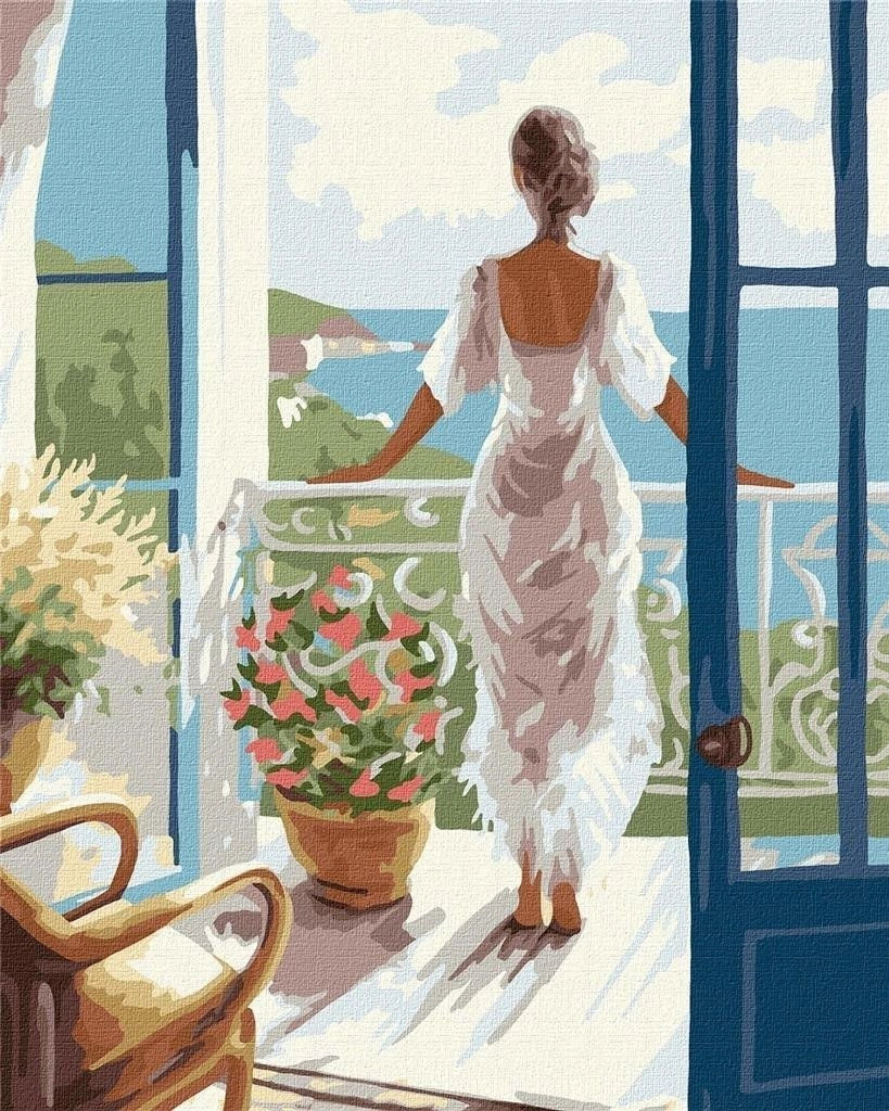Painting by numbers - Dawn over