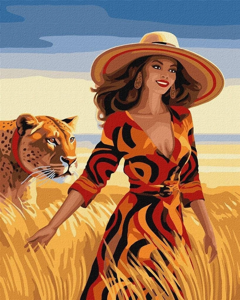 Painting by numbers - Walk in
