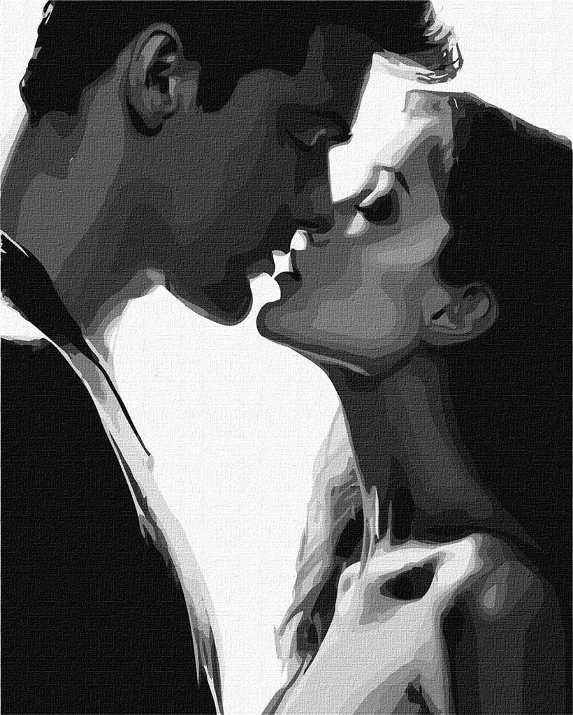 Painting by numbers - Tender kiss