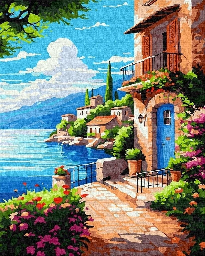 Painting by numbers - Calm by