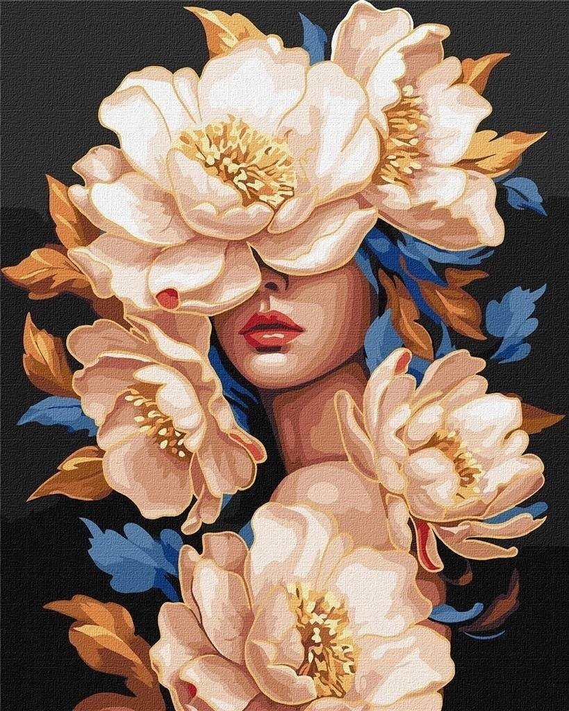 Painting by numbers - Floral beauty