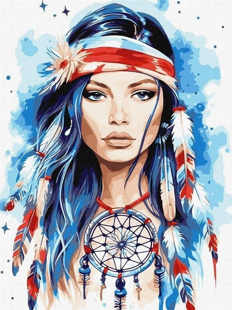 Painting by numbers - Amulet 30x40cm