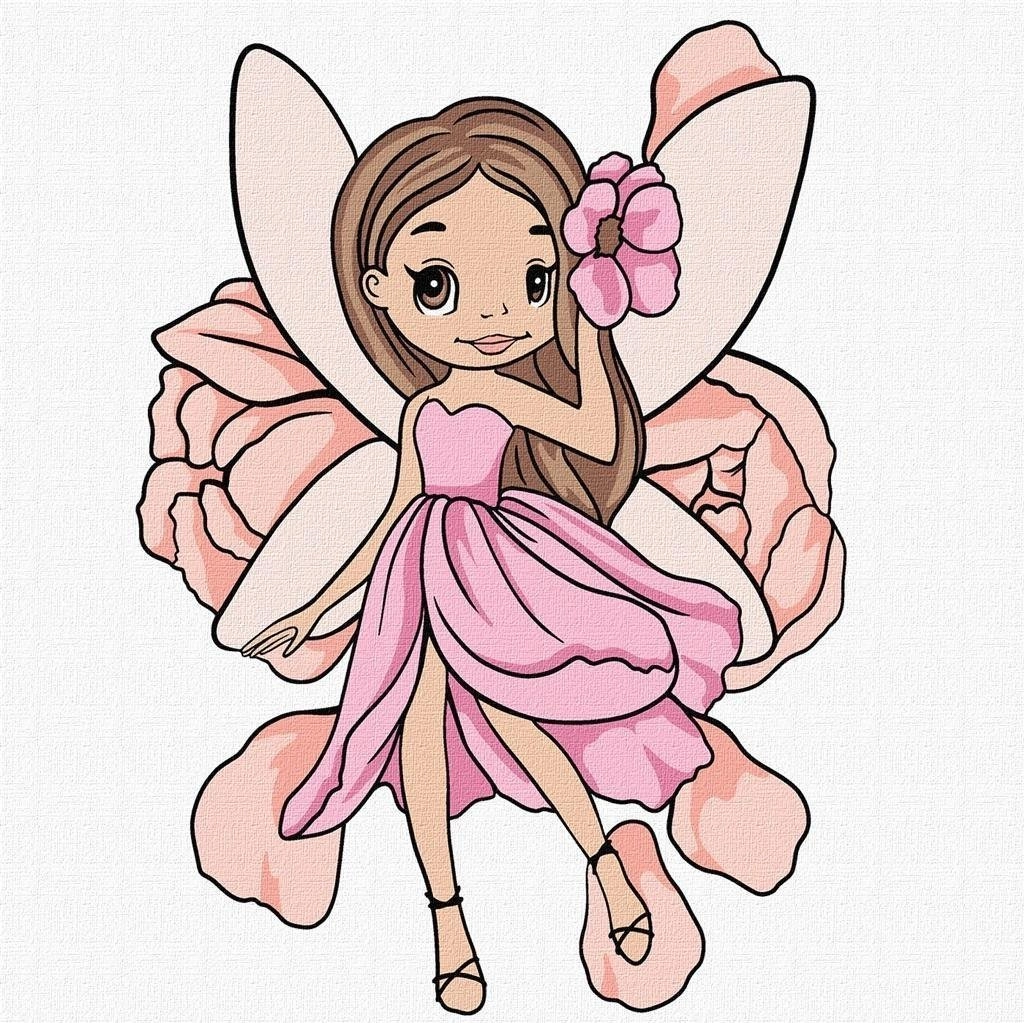 Painting by numbers - Exquisite fairy