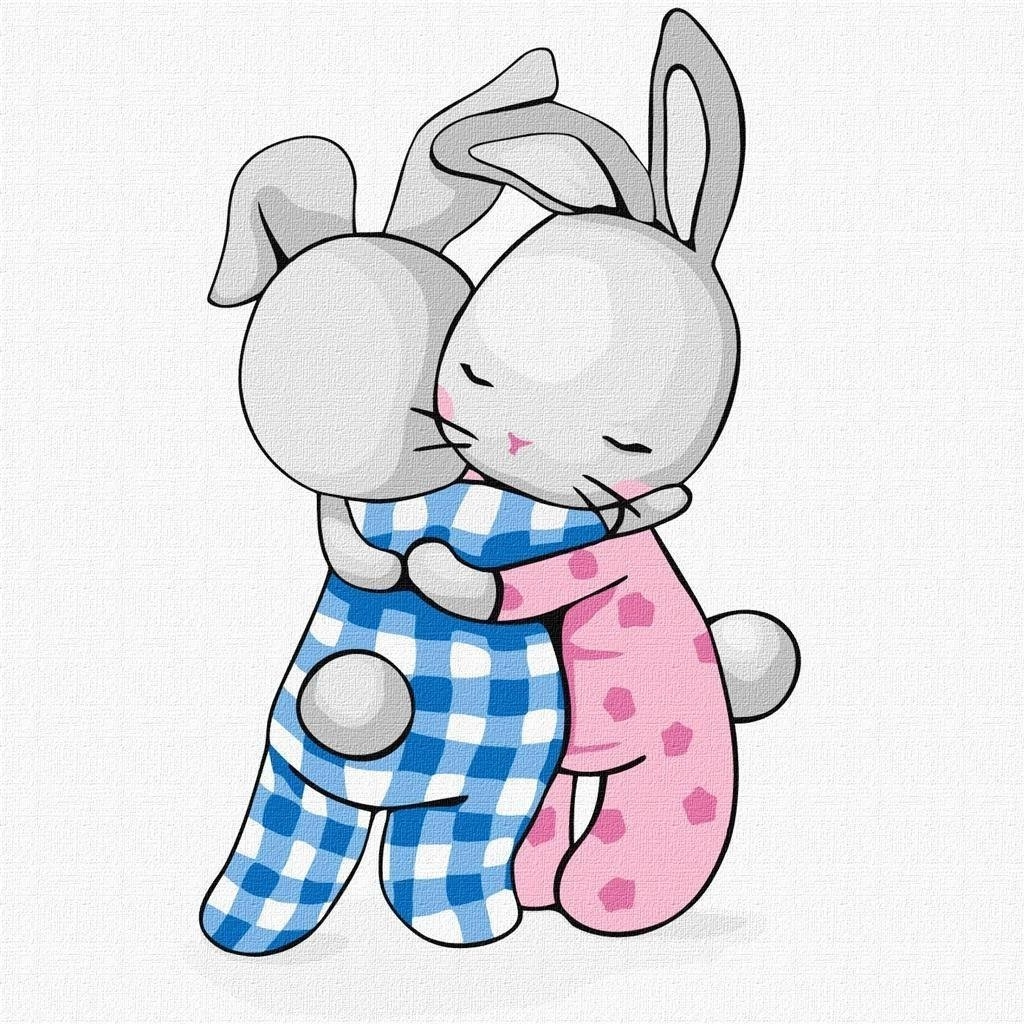 Painting by numbers - Hugs Kids