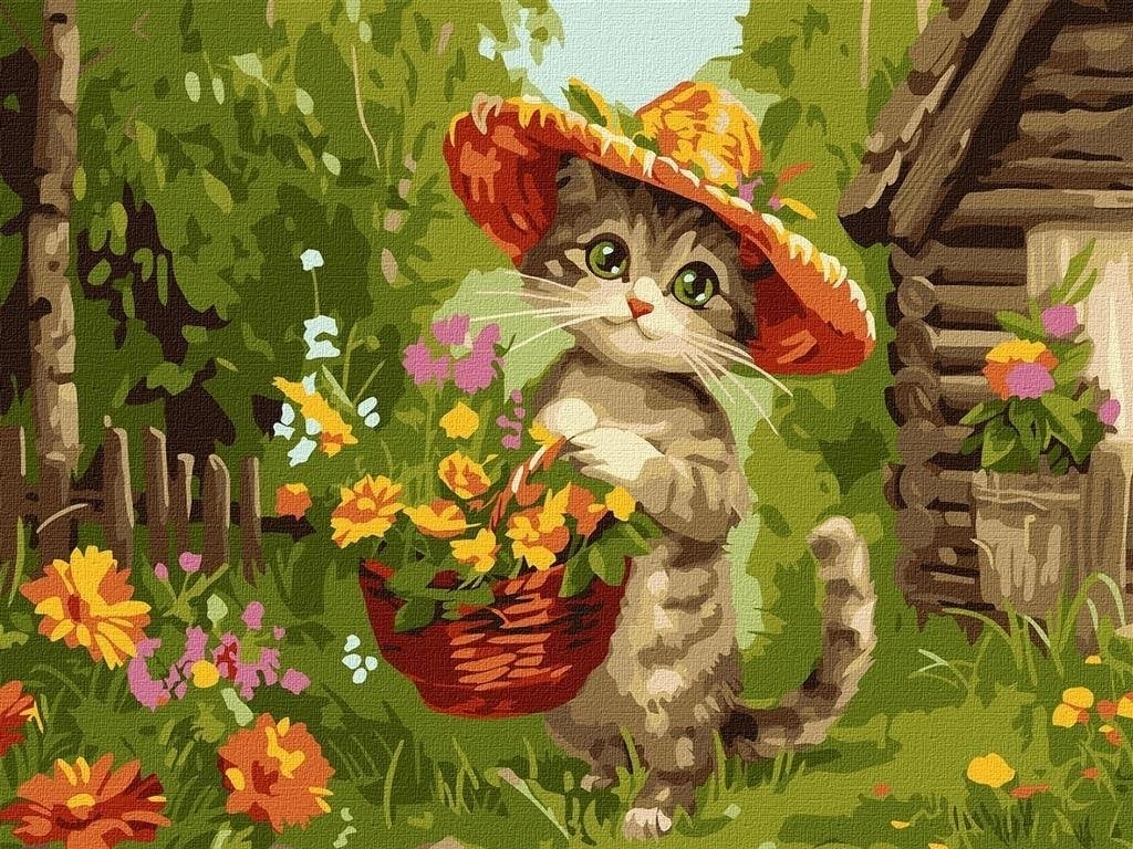 Painting by numbers - Sweet Gardener