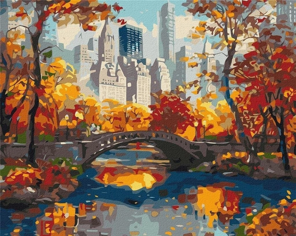 Painting by numbers - Golden Park