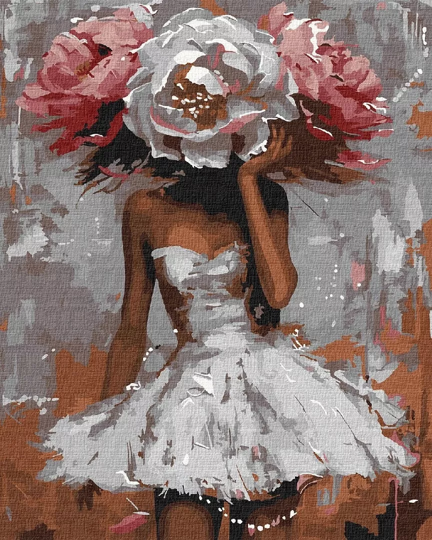 Painting by numbers - Floral mystery
