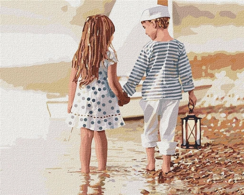 Painting by numbers - Friendship 40x50cm