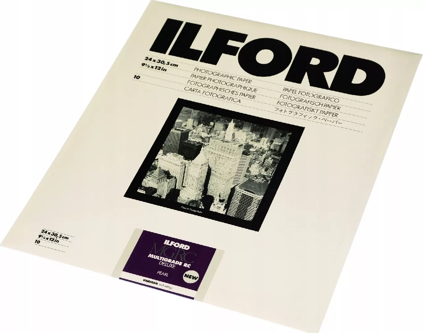 Ilford 1x 10 Ilford MG RC