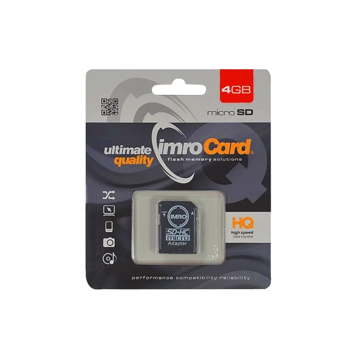 Karta Imro MicroSDHC 4 GB Class