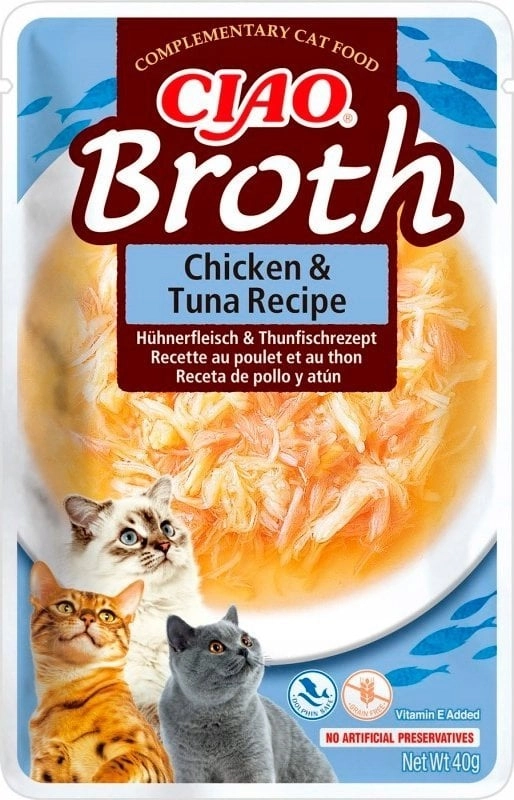 INABA Ciao Broth Chicken Tuna -