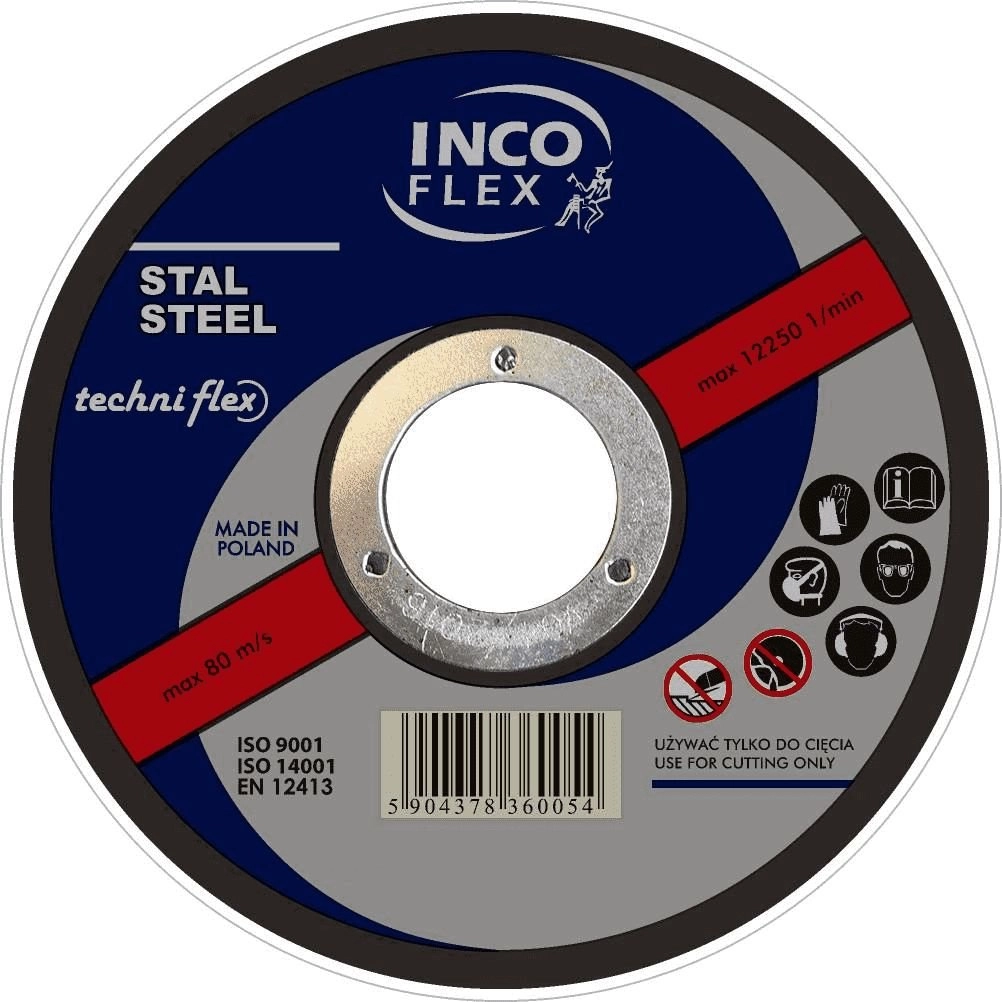 Inco Flex metal shield 180x2.0
