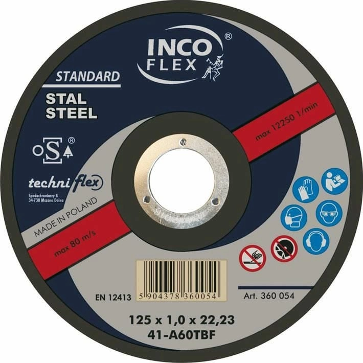 Inco Flex TARCZA METAL INCOFLEX 150*1