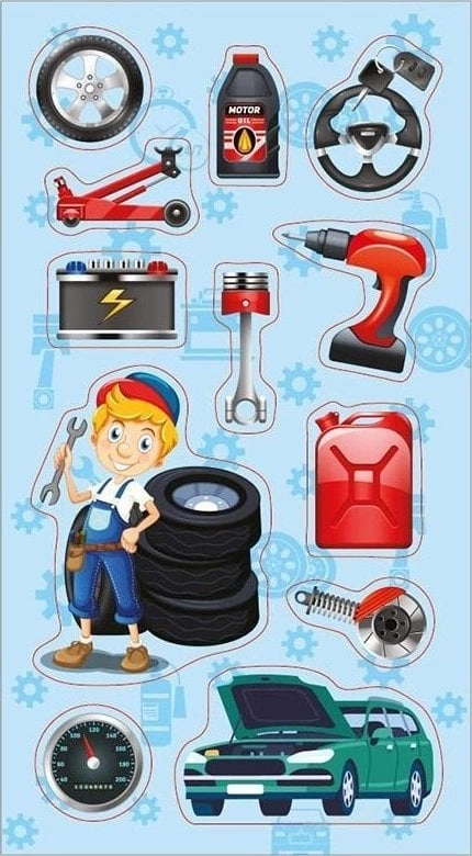 Incood Stickers Car mechanic 522373