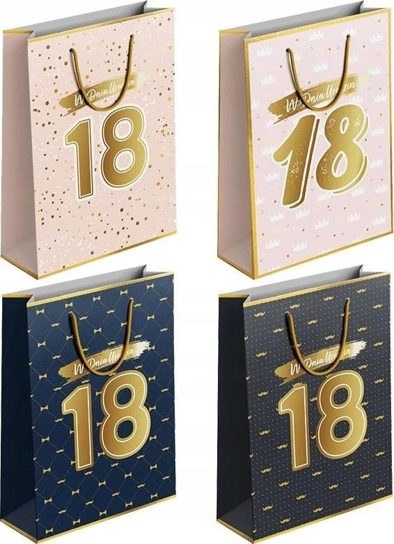 Birthday gift bag 18 L MIX
