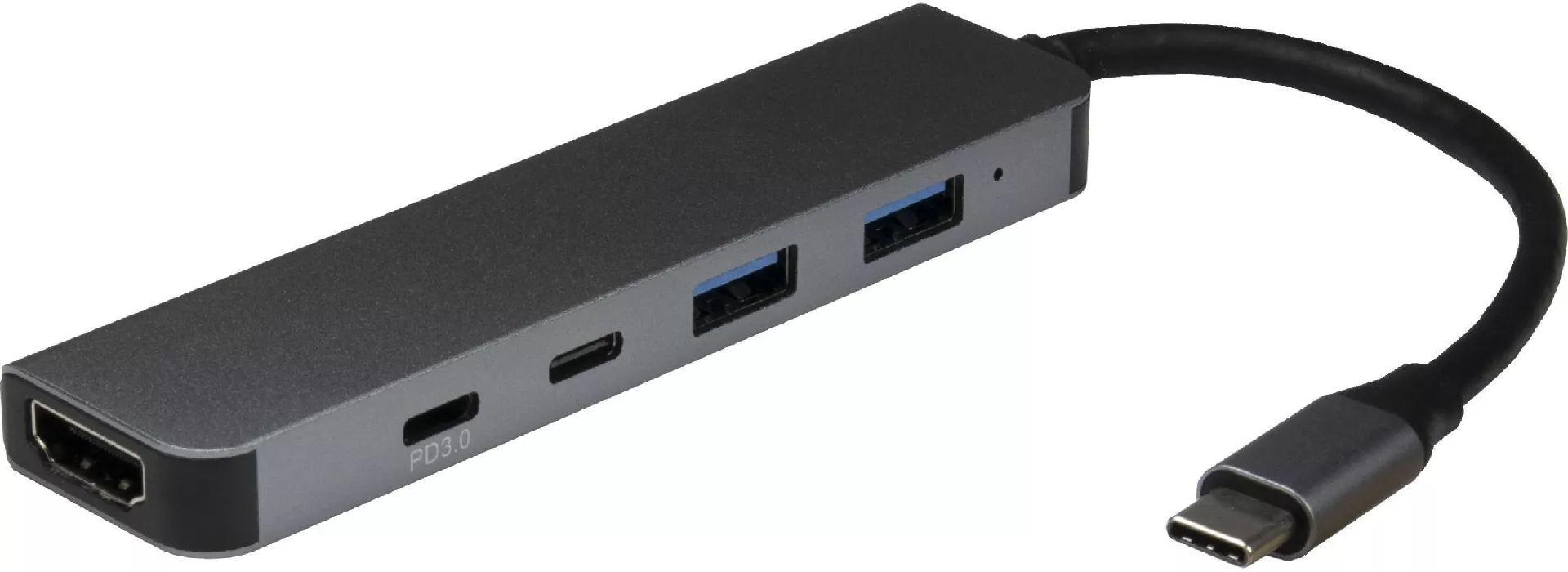 Inter-Tech Adapter Argus H-469-01 5in1 USB-C