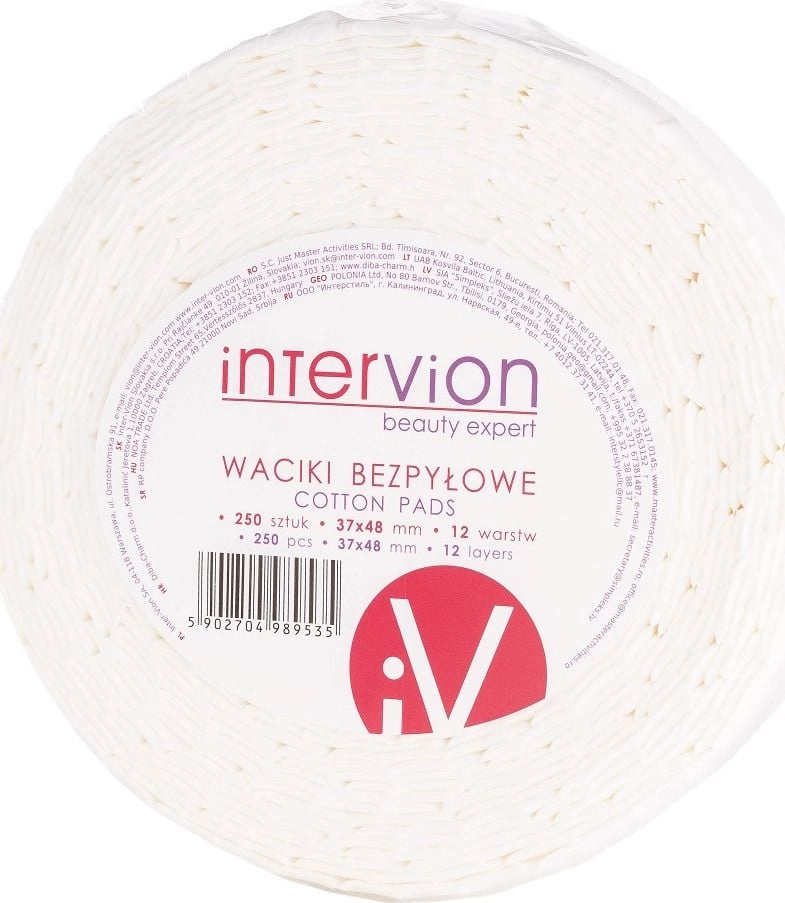 Inter-Vion INTER-VION_Cotton Pads dust-free cotton pads