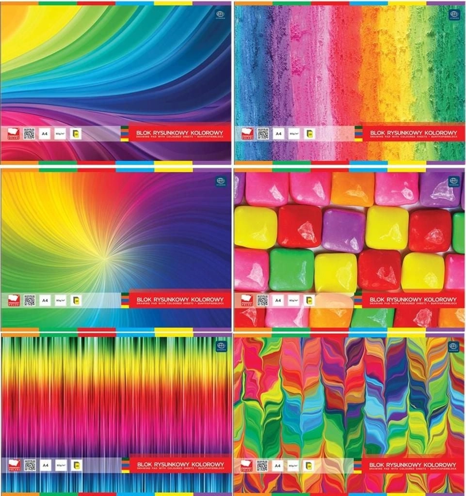 Interprint A4 20k color drawing pad