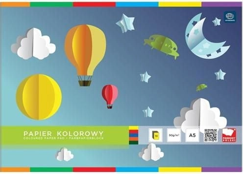 Interprint Book of colored papers A5/10K