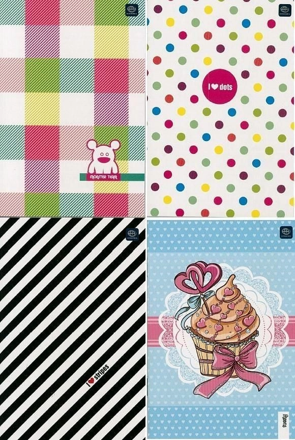 Interprint Vocabulary notebook A6/16K grid (10