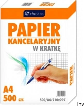Interprint A4 squared office paper 500