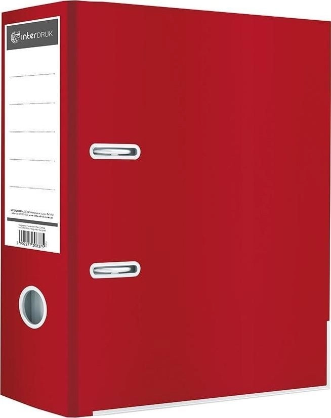Binder A4/75K burgundy shiny 447863 5902277308375