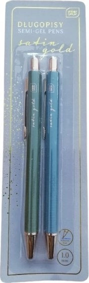 Satin Gold ballpoint pen 2 pcs