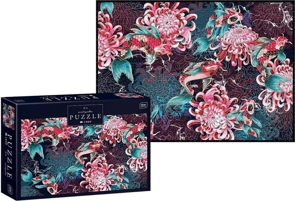 Interdruk Puzzle 1000el Secret Garden 4
