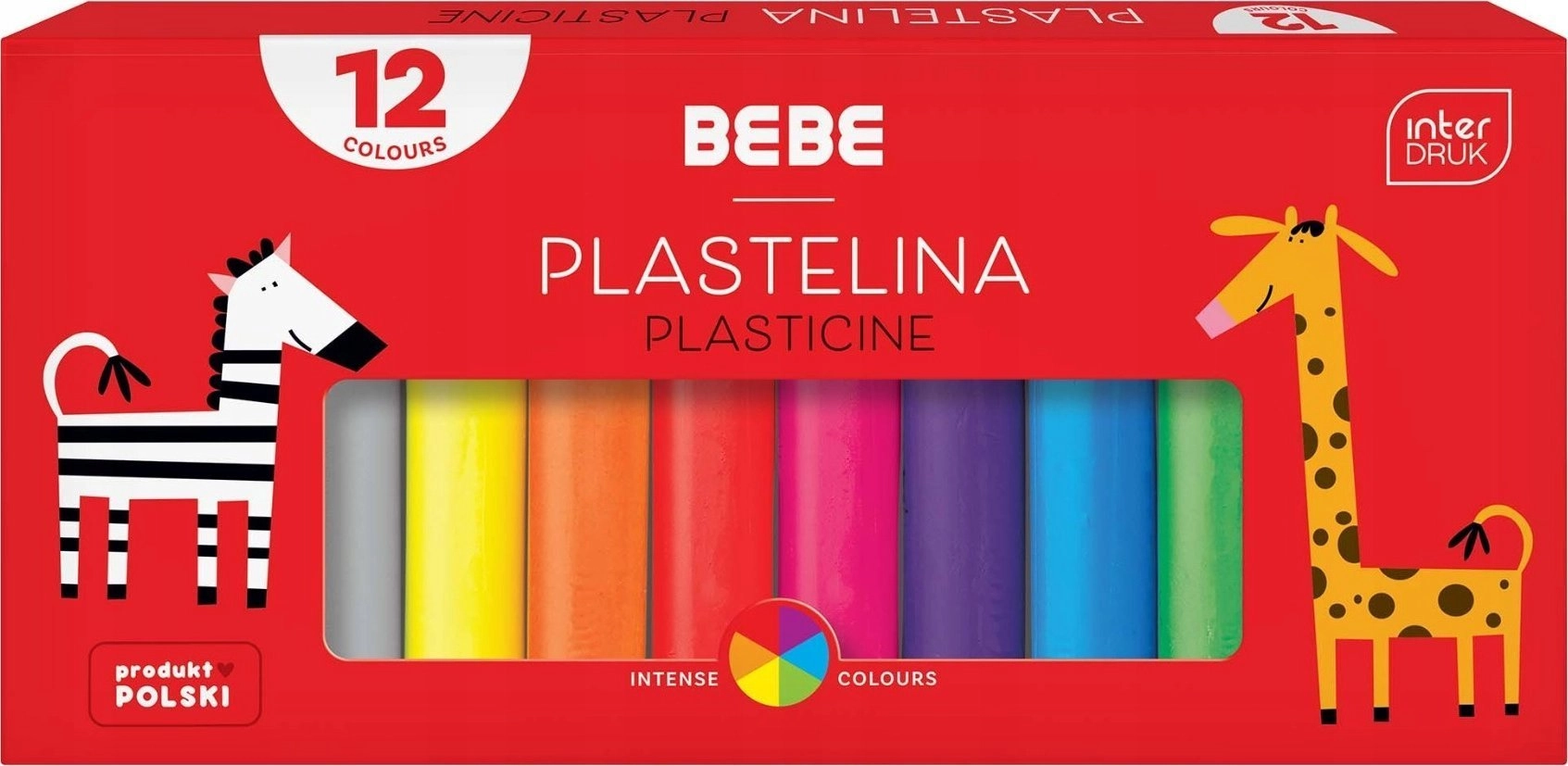 Plasticine 12 colors BB Kids 5902277327260