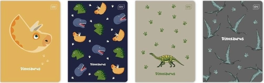 A5/16K notebook  Dinosaurus line (20 pcs)