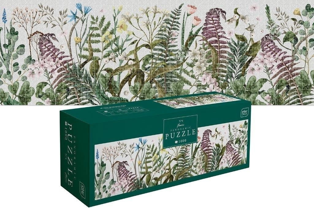 1000 Flowers 4 panoramic puzzle 5902277370105