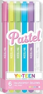Gel pen 6 colors Pastel YN
