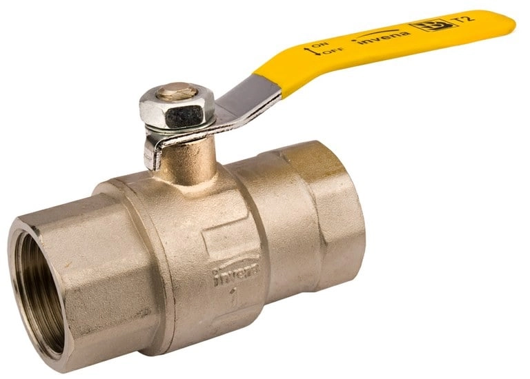 Invena Kurek gazowy G1/2 " W-W