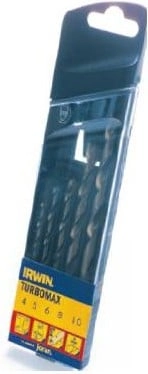 Irwin HSS cylindrical metal drill bit