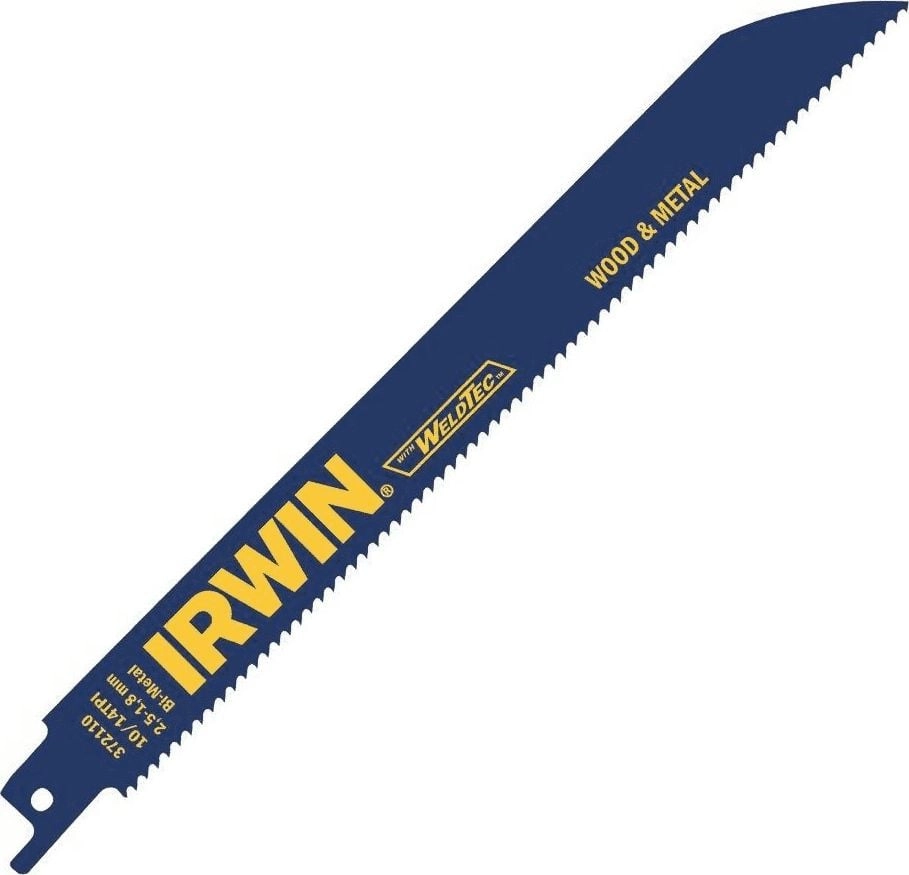 Irwin reciprocating saw blade 150mm 10