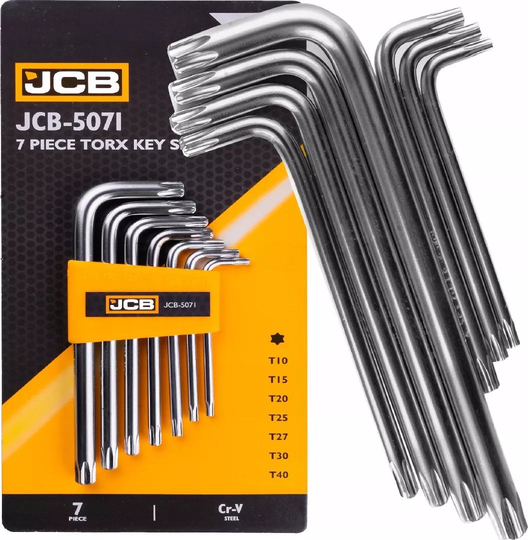 JCB JCB TORX 7szt. T10-T40 JCB-5071