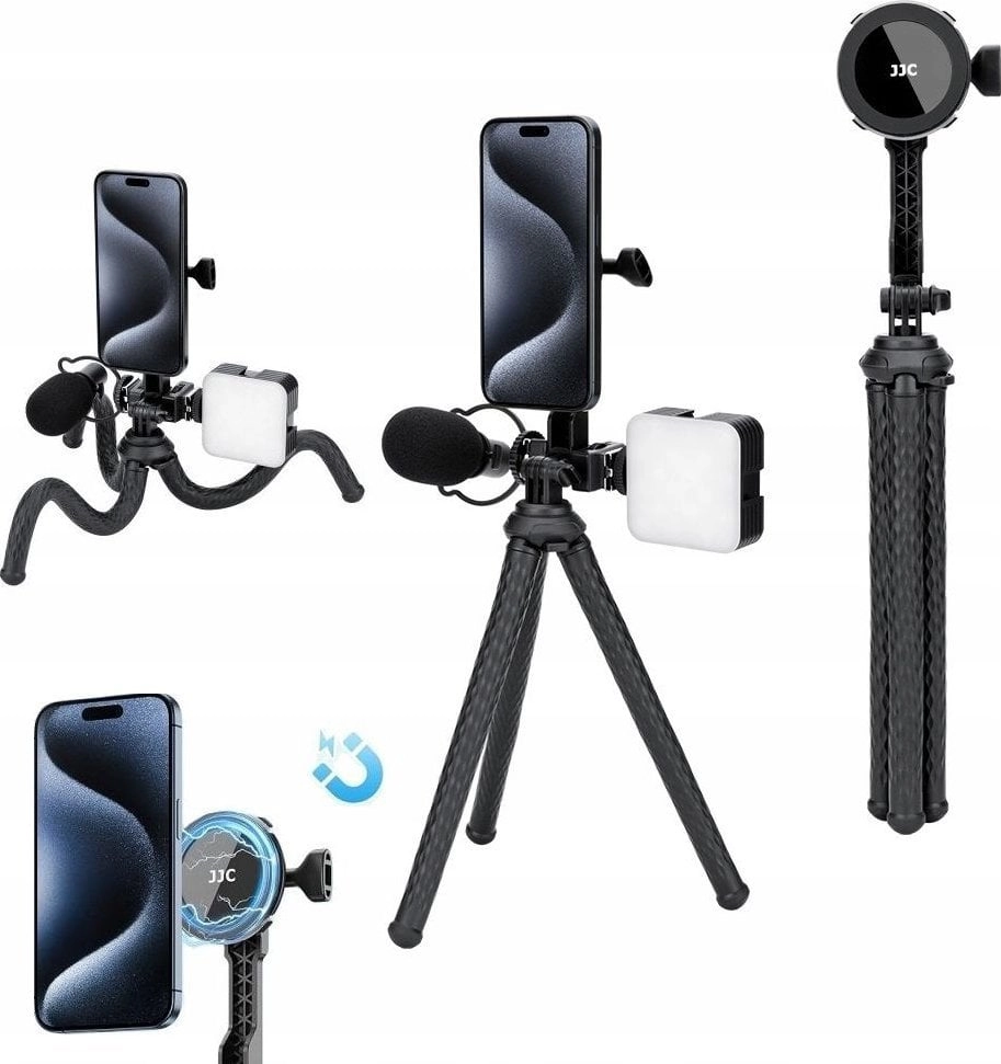 JJC Flexible Flexible Tripod Magnetic Holder