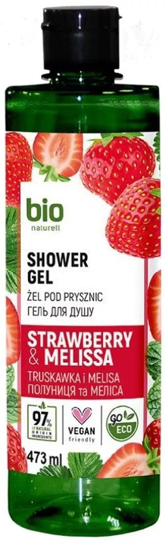 BIO NATURELL Creamy shower gel Strawberry
