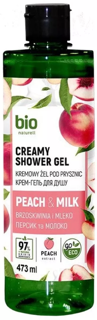 BIO NATURELL Creamy shower gel Peach