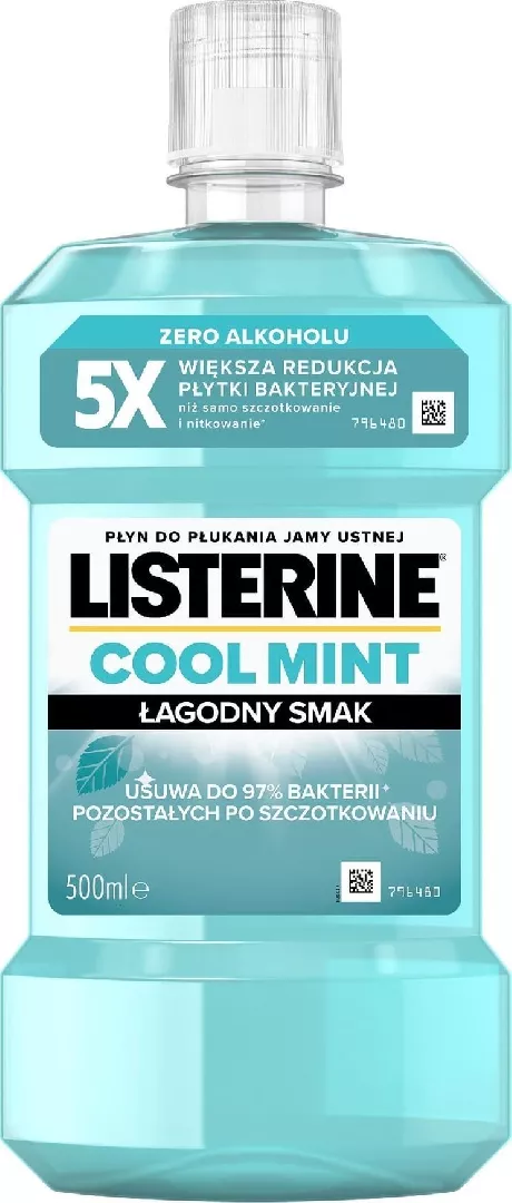 JOHNSON LISTERINE Cool Mint mouthwash -