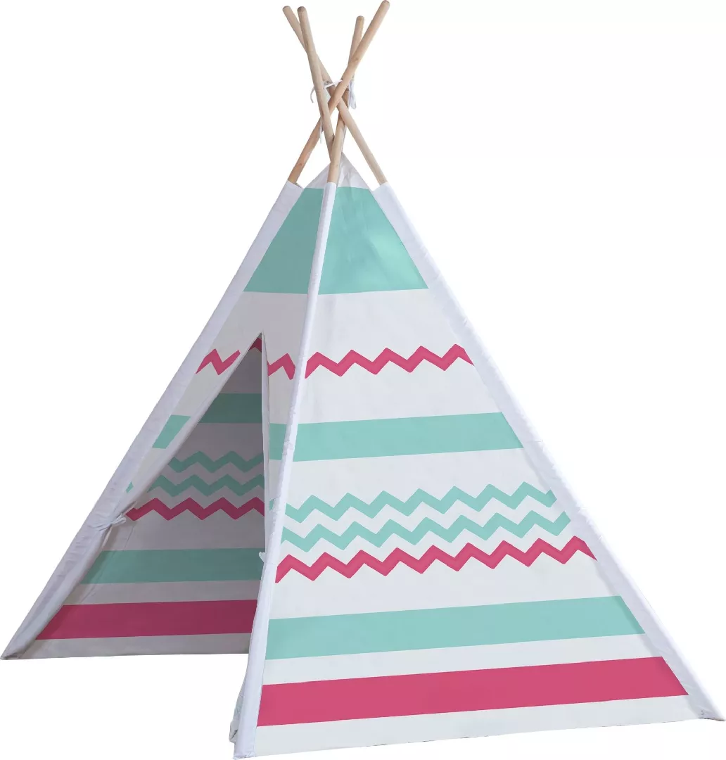 JOHN GMBH Tipi wooden tent blue