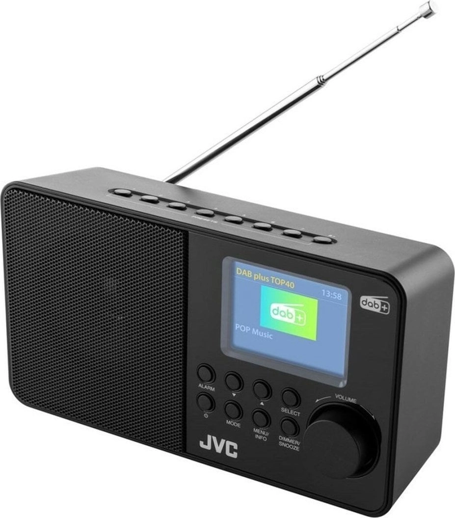 Radio JVC DAB RA-E611B-DAB black 4975769471513
