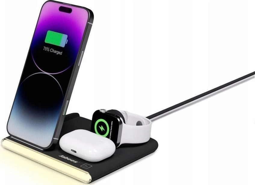 Jabees PowerGlow 4in1 QI Charger for