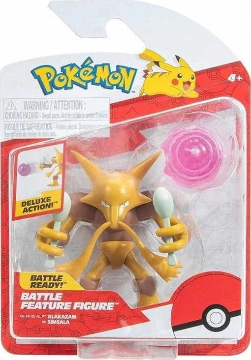POKEMON BATTLE FEATURE FIGURE ALAKAZAM 0191726481157