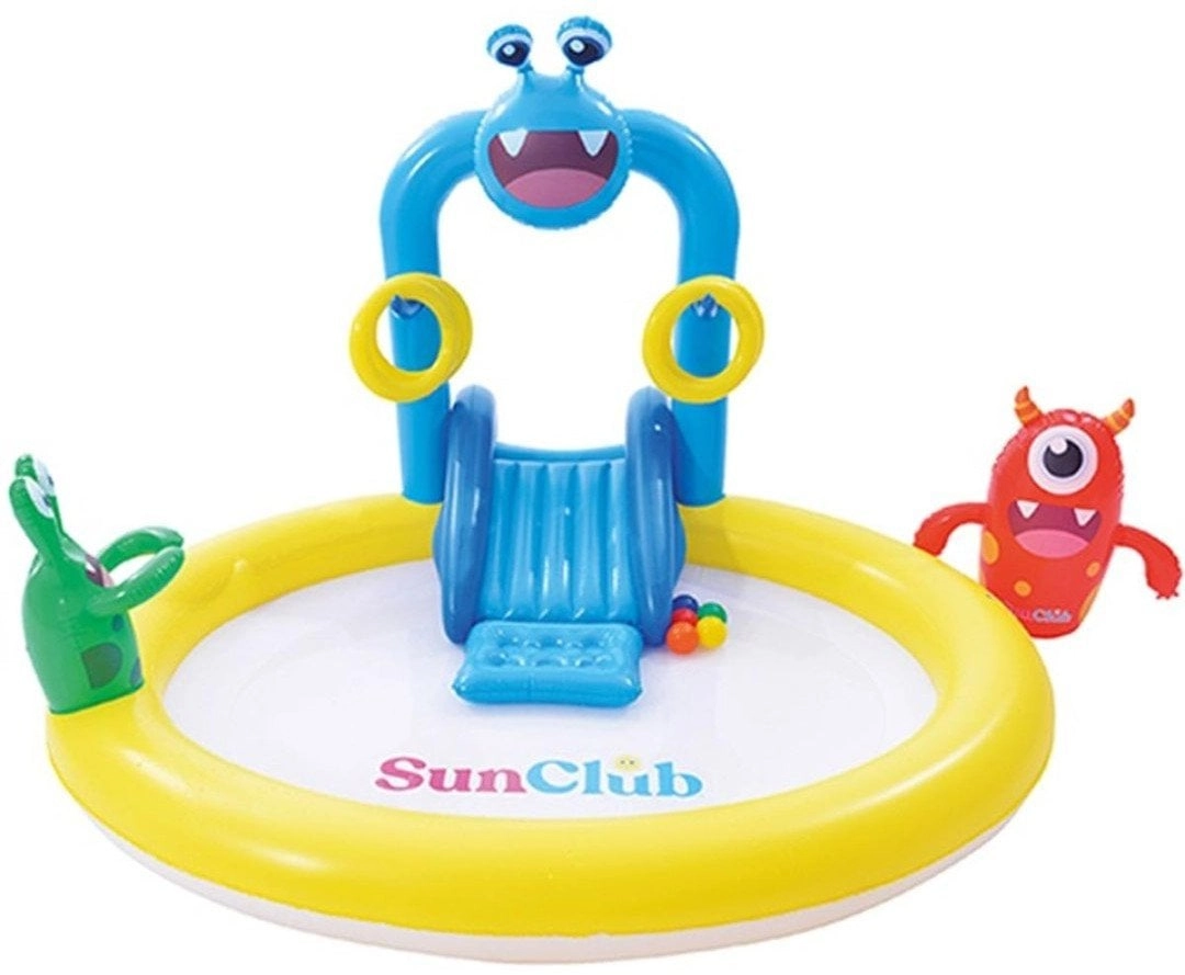 CHILDREN`S POOL MONSTER PLAYGROUND 178x171x121CM 51141